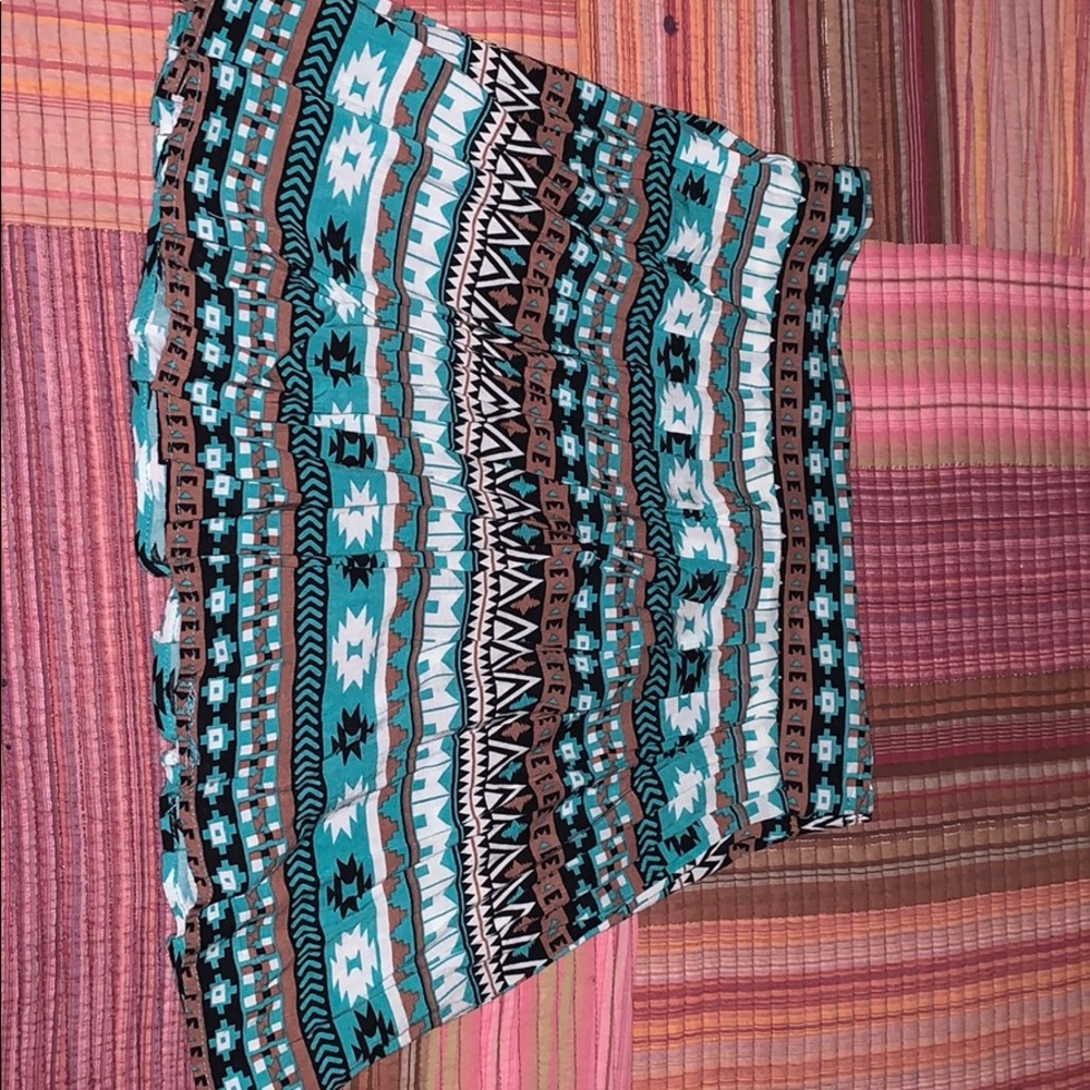 Aztec blue Skirt